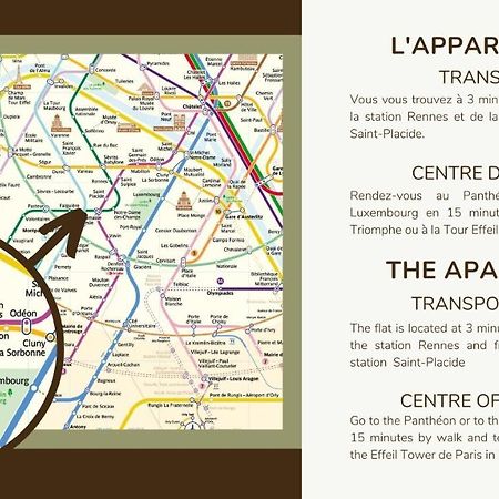 Grand Studio Confort#St Germain-Montparnasse#4P ปารีส ภายนอก รูปภาพ