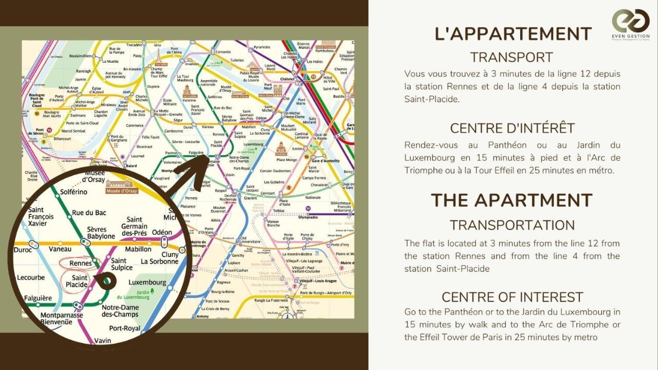 Grand Studio Confort#St Germain-Montparnasse#4P ปารีส ภายนอก รูปภาพ